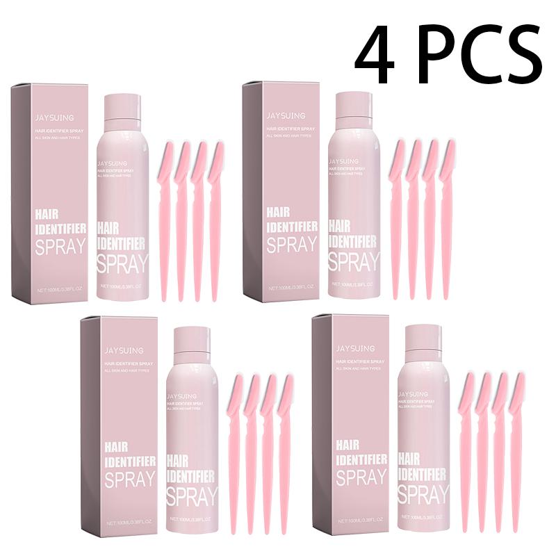 

Спрей для идентификации кожи, тела и волос с лезвиями, спрей для идентификации волос для дермапланирования лица, увлажняющий и ухаживающий за кожей спрей для дермапланера