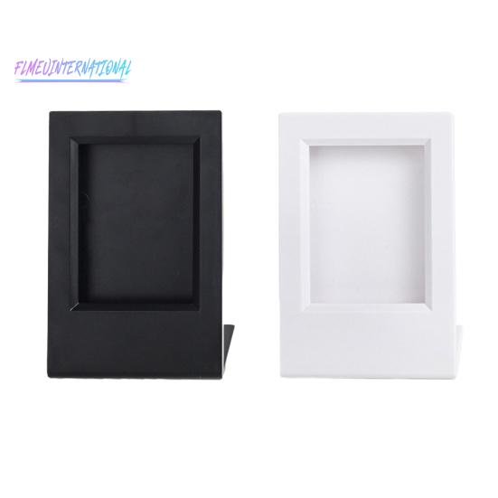 2 ks 3palcový fotorámeček Volně stojící ve tvaru L – displej pro ukládání fotografií Jednobarevný akrylový fotorámeček s dlouhou životností proti praskání