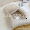 Blue imitation fox female winter plush northern skiing cold-proof warm ear protection hat fleece thickened hat