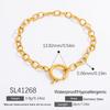 Heart Cat Dog Owl Oil Drop Ocean Style Pendants 18K Gold Plated Stainless Steel Charms Fashion Jewelry Gold Pendants
