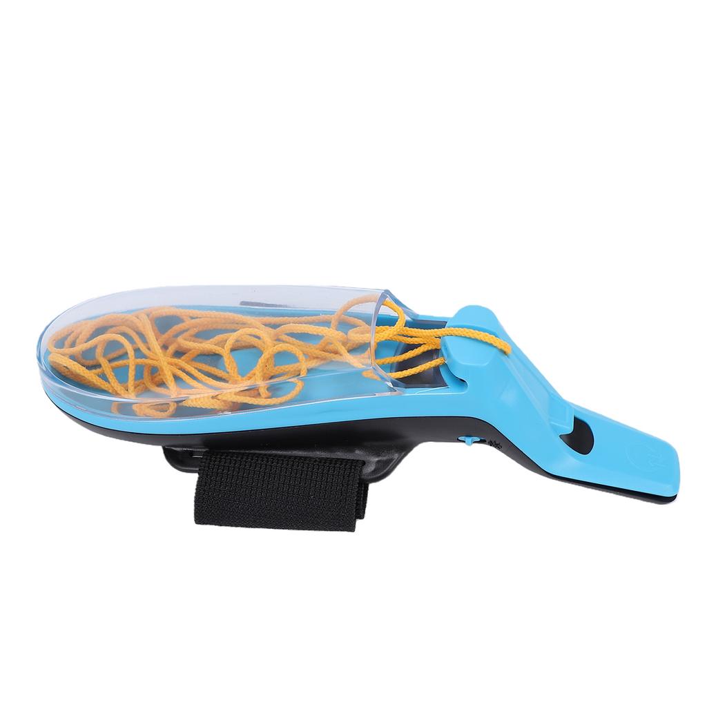 Glow In The Dark Rope Launcher Luminous Auto Rewind String Toy for Parks Classrooms Game Parties Road Trips