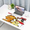 Garfield Print Mouse Pad, Anti‑Slip Desktop Keyboard Mat, for PC Laptop Gaming Working Daily Use, Cool Festival Surprise Gift