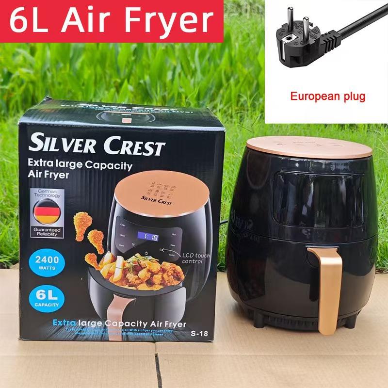 Horkovzdušná fritéza Airfryer Domácí Velkokapacitní 110V Multifunkční Automatická Elektrická Fritéza