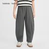 Balabala Boys and Girls Thin Pants Curved Knife Pants