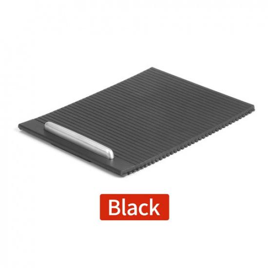 New Interior Car Sliding Shutter Cup Holder Roller Blind Cover Replacement Cover Front Black