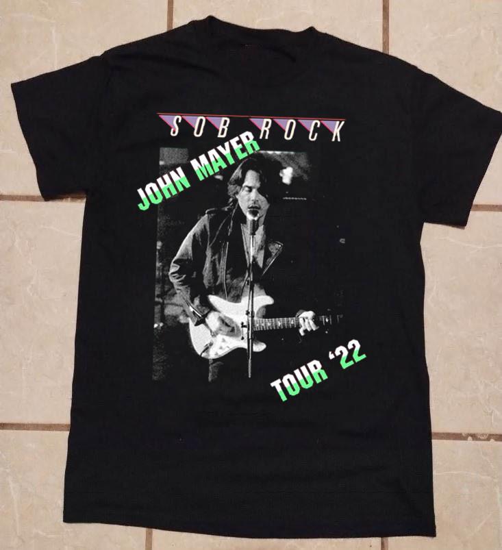 

John Mayer Sob Rock Music Short Sleeve Unisex T-Shirt All Size Unisex T-Shirt M