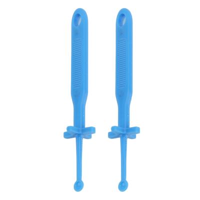 2pcs Ear Wax Removal Tool Ear Cleaner Spoon Reusable Plastic Earwax Spoon for Daily Use