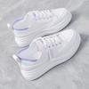 Fashion Women's Casual Vulcanize Shoes White Genuine Leather 2024 Sport Walking Running Summer Platform Flats Woman Sneakers234