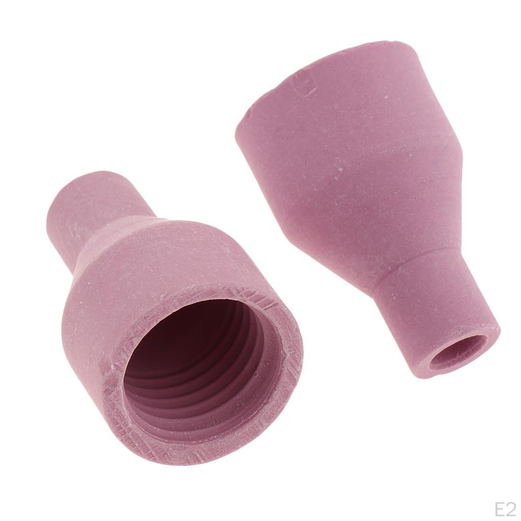 50 Welding Torch Gas Lens Parts Kit For Ceramic Nozzle Glass