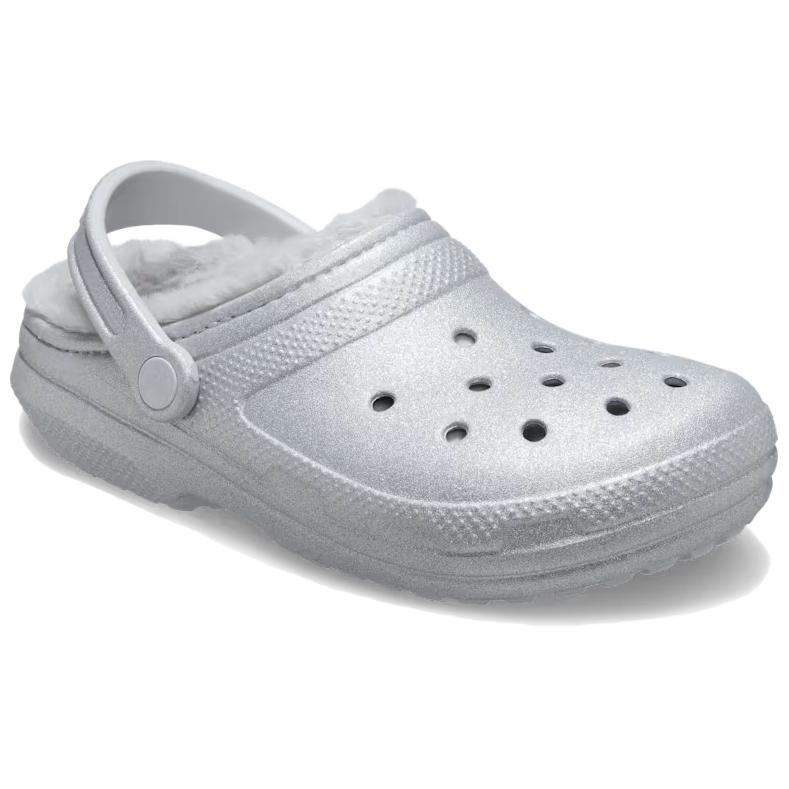 Crocs Retro Comfortable Clogs Unisex Footwear Silver 211928-040