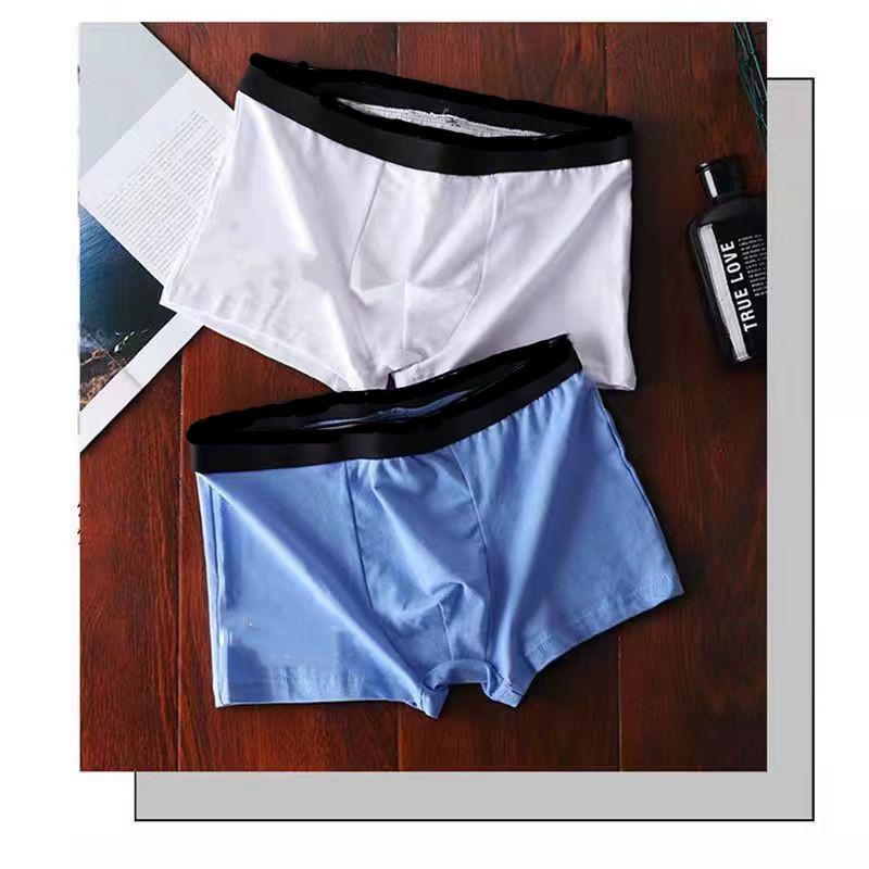 Pánské nadměrné boxerky z mléčného hedvábí jednobarevné