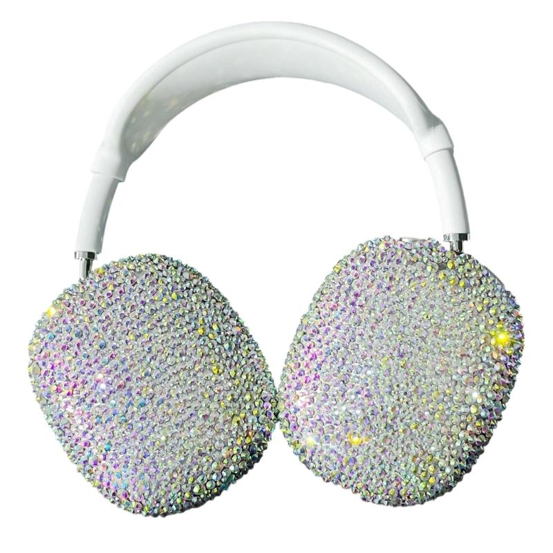 

Shimmering Gem Protective Case Housing Shield Case Sleeve For High End Wireless Headphones TPU Cover With Precise Cutout 1