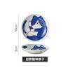 Japanese Style Ceramic Dessert Sauce Dish Tableware Creative Cute Cartoon Lucky Cat Pattern Water Drop Shape Fruit Sushi Plates
