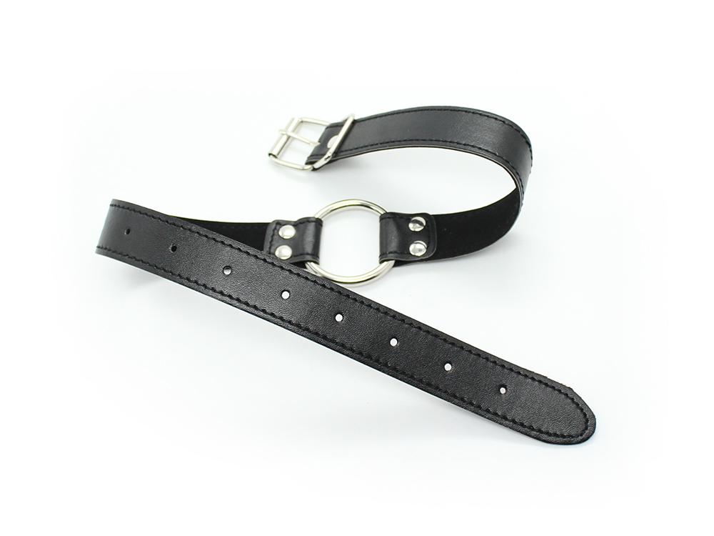 VaHppy O-Ring Gag 63 cm 65 g 4,8 cm PU 3 barvy SM BDSM Bondage Sex Toys Párové hry Orální sex Deep Throat Forced Open Mouth Flirtin