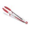 Oeny 12-inch Stainless Steel Non-slip Silicone Food Tongs