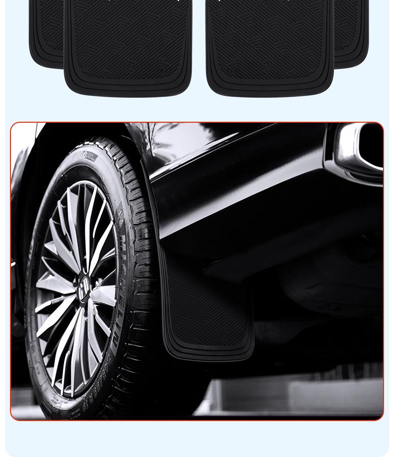Universelle Schutzbleche für Vorder- und Hinterräder - Auto-Modifikationszubehör