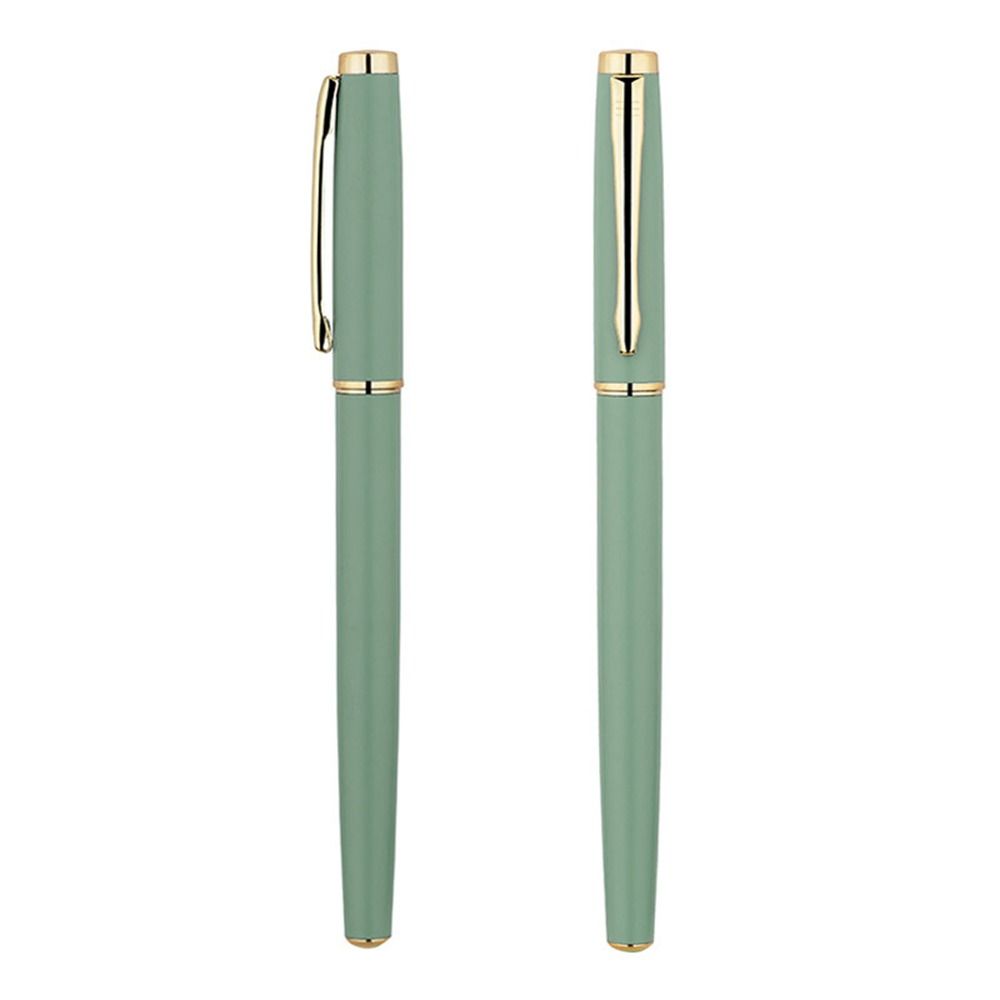 Quick-drying Ballpoint Pen 0.5mm Black Ink Signature Pen Vintage Writing Pen School Office