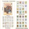 37pcs Per Pack  Fantasy World Series Scenery Sticker Book  Cartoon 3D Pop-Up Journal Scenes: DIY Decorative Stickers for Kids