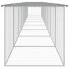 Vidaxl Chicken Coop, With Roof, Light Gray, 803X98X90 Cm, Steel