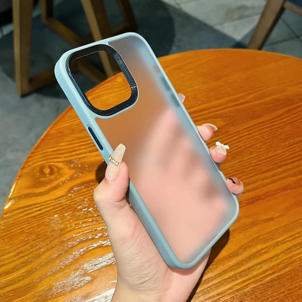 Applicable To IPhone17ProMax Phone Case Skin Matte Translucent Apple 14 Full Cover 15 Drop Protection Case