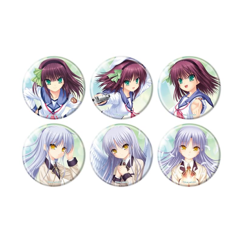 

Angel Beats! 01 [Official Illustration] Can Badge (6 pieces per box)