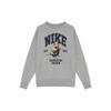 Nike Sweatshirts Men's Gray Crew Neck Moderate Regular HV1063-063