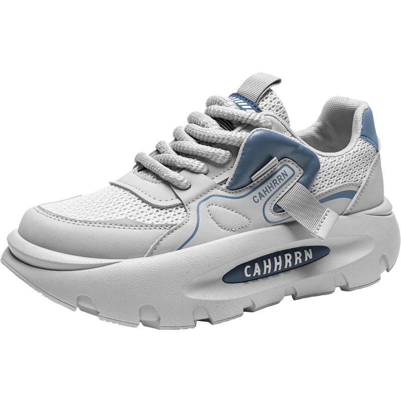 2025 New Men's Shoes Breathable Mesh Sports Shoes Casual Dad Shoes Fashion Platform Versatile Student Shoes Trendy Shoes