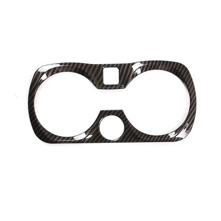 Carbon Fiber ABS For BMW 3 Series G20 G28 + Cup Holder Decoration Frame Trim Accessories