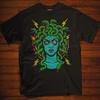 Medusa T-Shirt Retro Design | Pop Art Neon Tee | Psychedelic Greek Mythology Goddess Tee | Bold Gift for Gothic Fans | Unisex Vintage Shirt