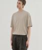 DRAW FIT Formalic Ribbed T-Shirt [L.Beige]
