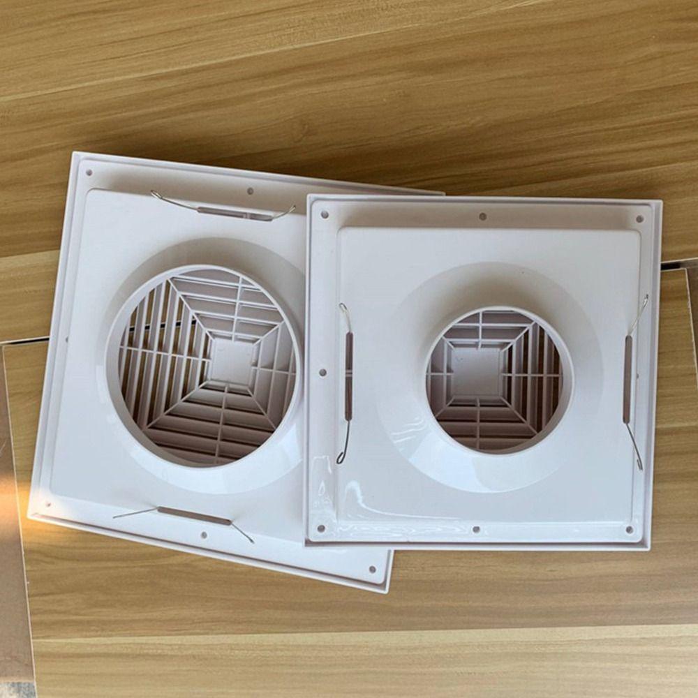 Plastic Ceiling Vent Square Ventilation Hood Portable Air Vent Grille Ventilation Systems