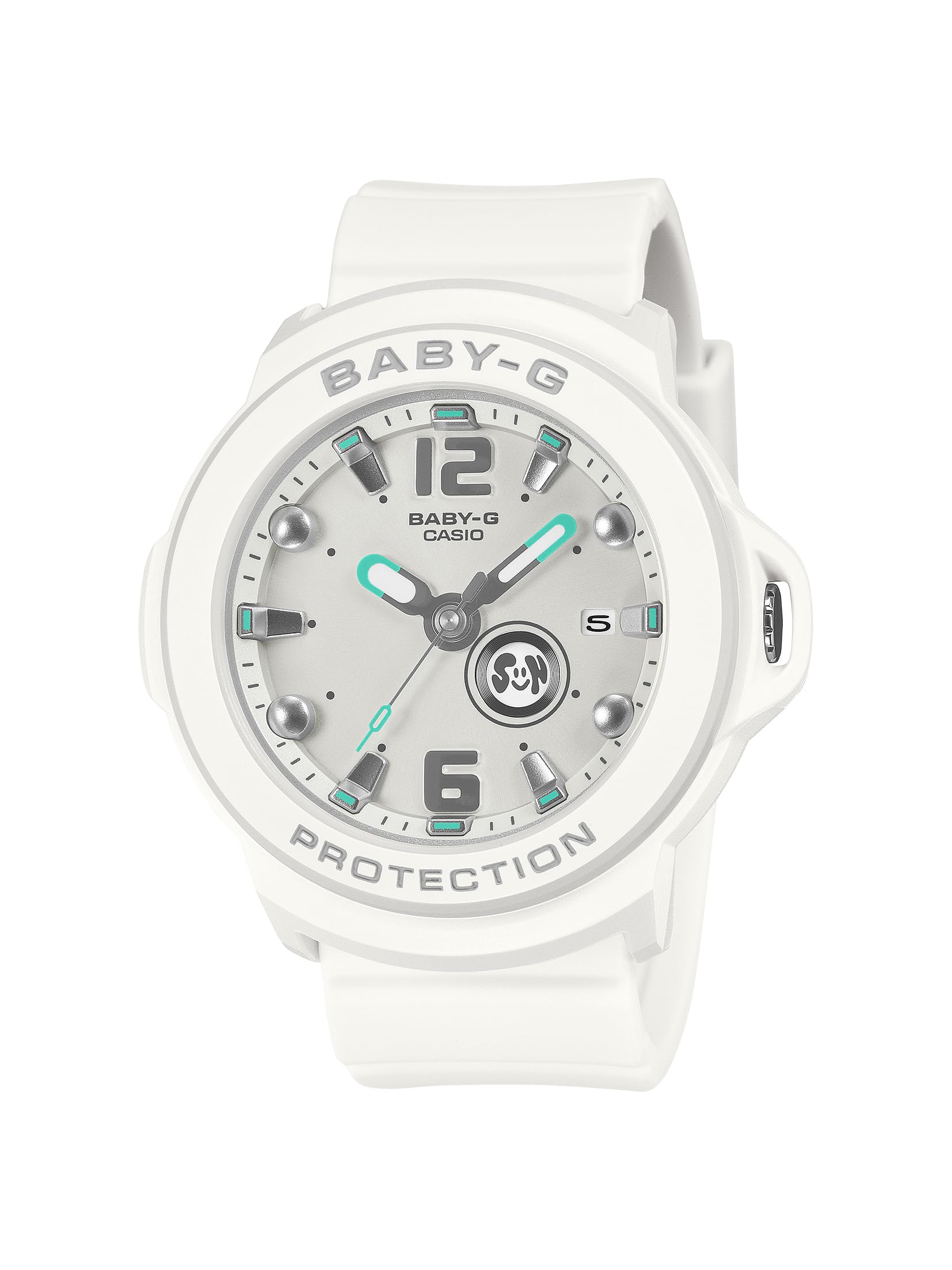 White [Casio] Baby-G+Plus BGA-15K-7AJR Women s Watch, белый