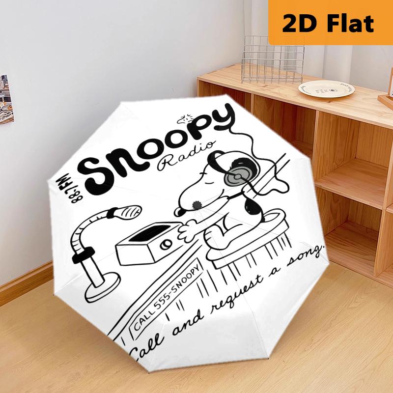 1pc Snoopy umbrella Portable 8-rib structure suitable for all seasons, home, travel, outdoor umbrella