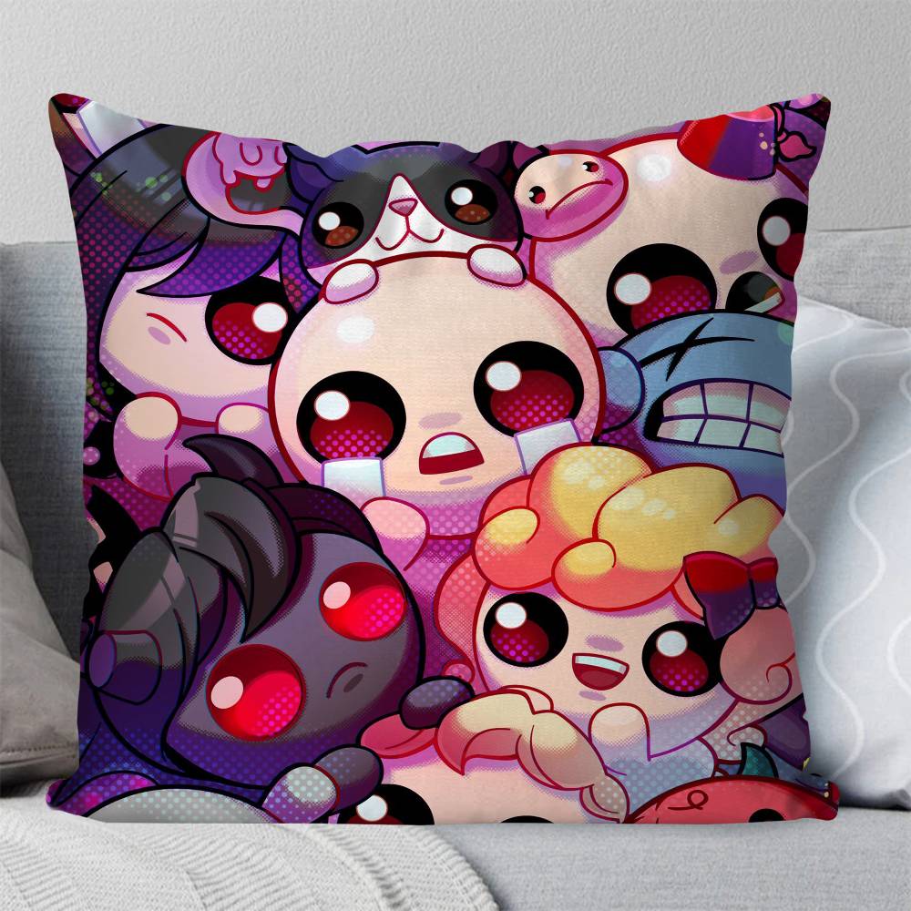 The Binding Of IIsaac Classic Movie Pillow Case Fashion Square Pillowcase Bedroom Sofa Room Ins Decoration Leisure