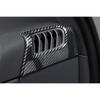 ABS Carbon Fiber L&R AC Air Outlet Vent Cover Trim For Porsche Cayenne 2018-2023