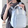 Li Ning Polyester Backpack Regular Unisex Aqua Blue YBSU182-4