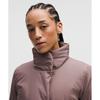 Lululemon Sleek City Long Jacket Twig Brown Earth