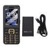 2G GSM Unlocked Mobile Phone 2.4 Inch Screen Dual SIM Large Buttons Cell Phone with SOS Key Loud Speaker Bluetooth