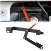 Tailgate Opening Handle Black Compatible Accessory for Pajero V87 Easy Tallation Replacement Attachment