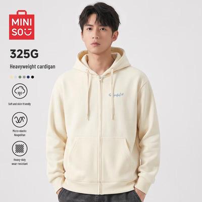 Men's Casual Hooded Zipper Sweatshirt