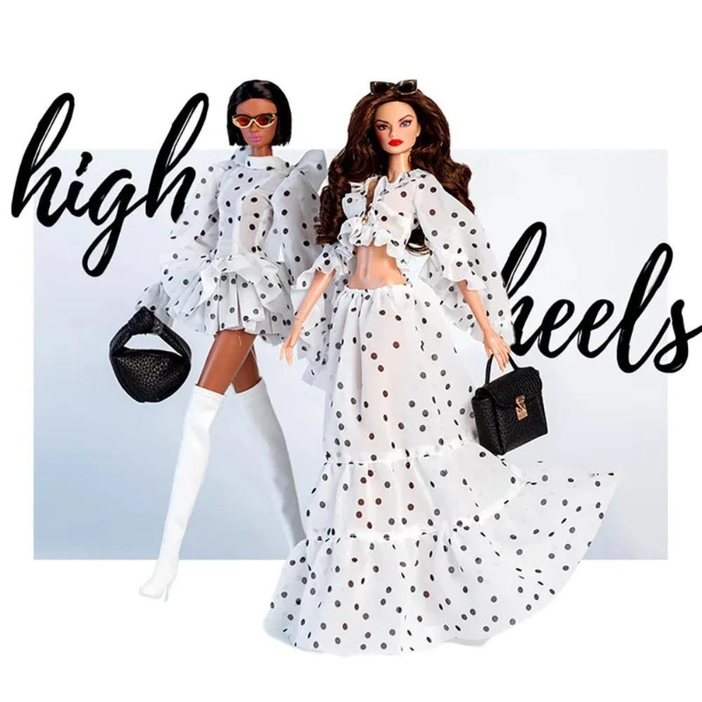 32cm Supermodel Doll High Heels Ankle Boot 1/6 BJD Shoes Accessories Wearable Princess Girl Doll Shoes DIY Toys Collector