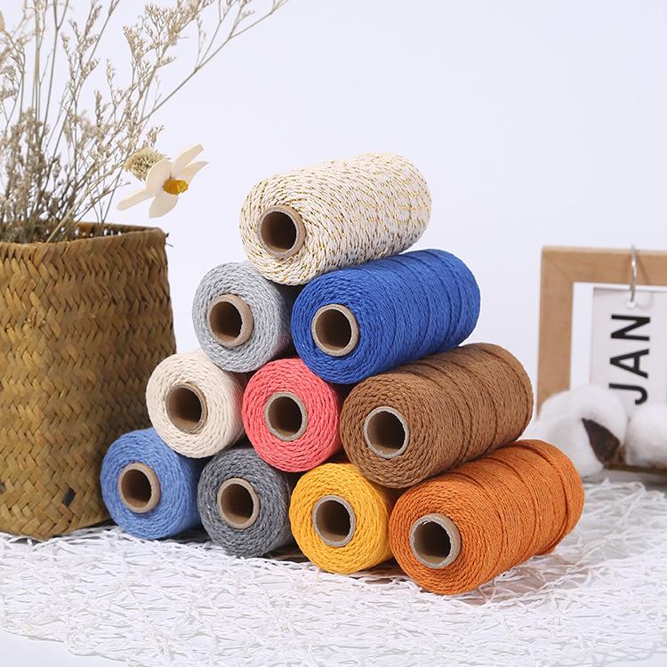 Biały Sznurek, Bawełniany Sznurek Cukierniczy, 328 Stóp 2 MM Naturalnie Biały Bawełniany Sznurek do Rękodzieła, Sznurek do Pakowania Prezentów, Wystrój Domu