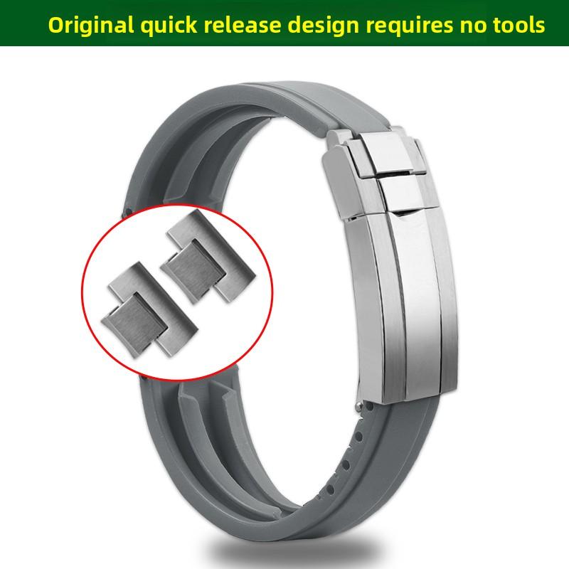 MTG-B3000 High-quality silicone strap For Casio GSHOCK series MTG-B3000B/D/BD modified quick release rubber watch band Wristband