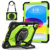 Kids Tablet Case For iPad 10 10.9 10th 10.2 Pro 11 9th 8th A16 Air 5 4 Generation Shockproof Rotating Stand Shoulder Strap Cover