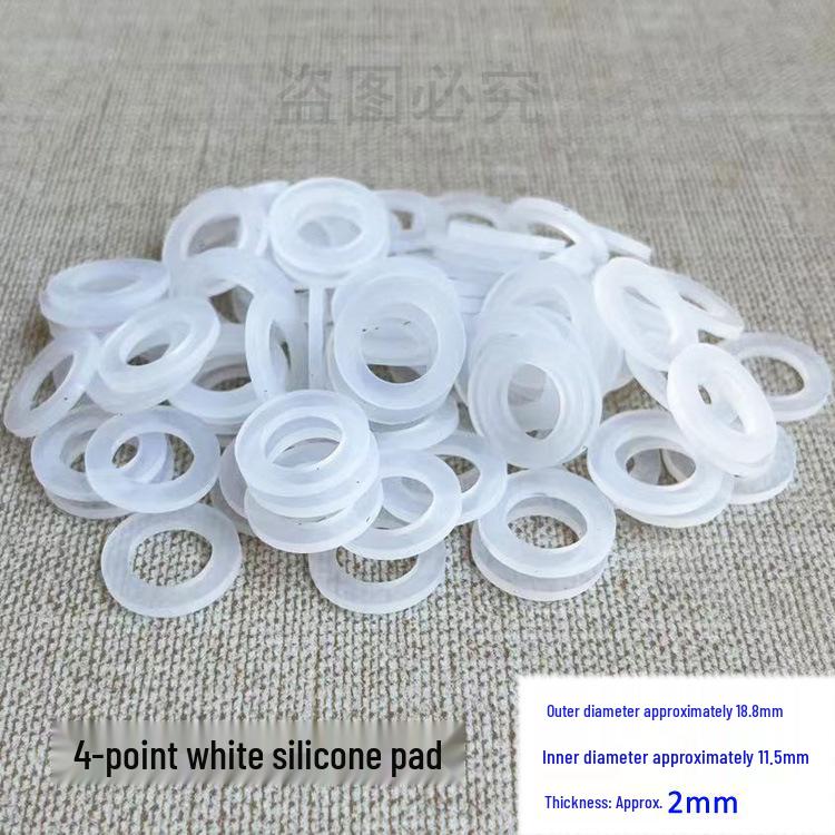 Rubber Gasket Washer for Shower Hose, Seal Ring, Outer Diameter 24mm/19mm, Faucet Flat Washer