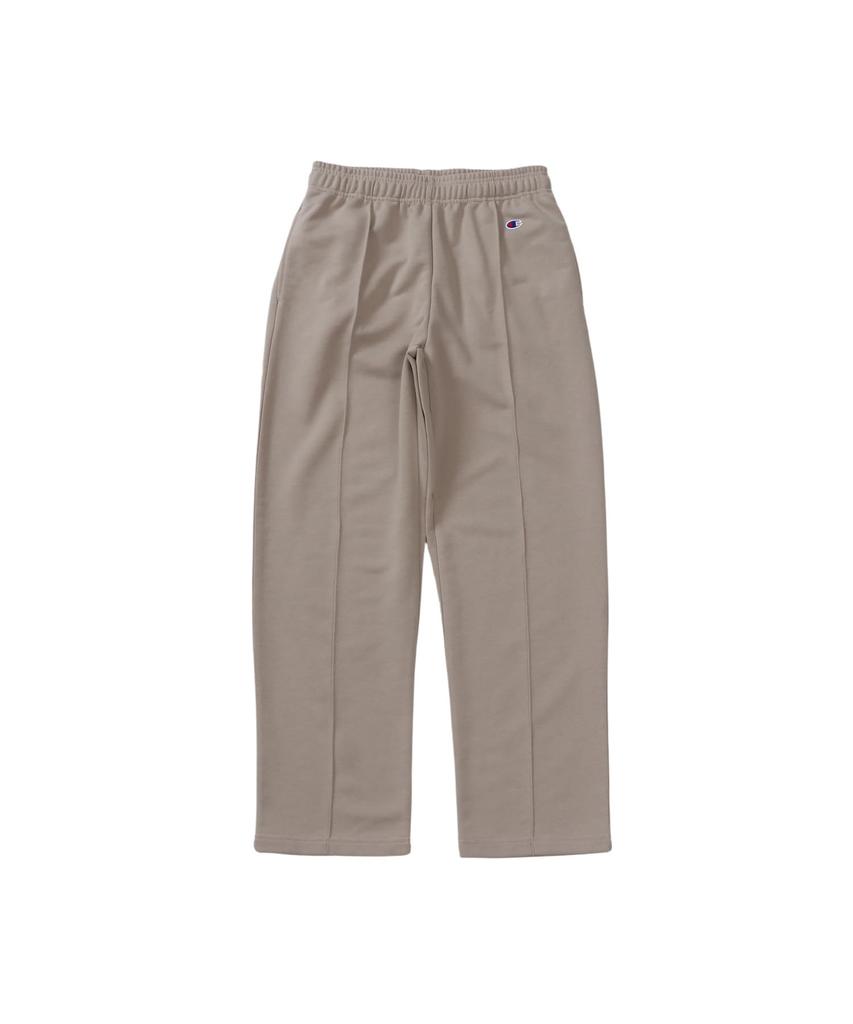 Champion TECH TERRY SWEATPANTS Stretch Cotton Bottoms with USA Sand Beige Women's WEAVE(R) CW-BS201, Quick-Drying Logo,