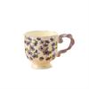 Small fresh retro floral mug