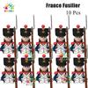 New Kids Toys Napoleonic Wars General Soldier Building Blocks Imperial Navy Mini Action Figures Toys For Kids Birthday Gifts