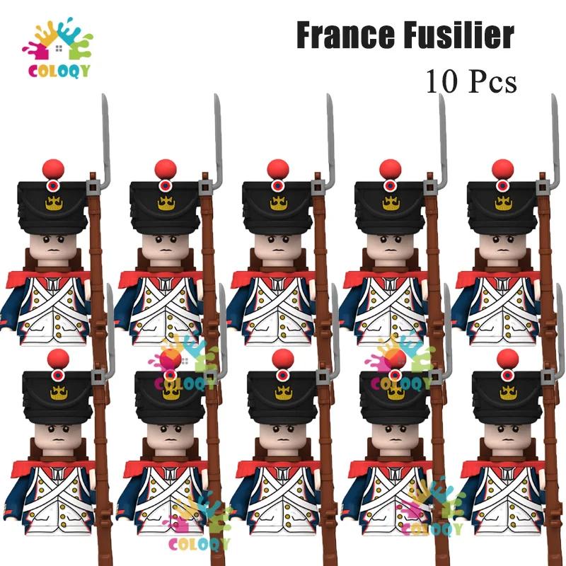 New Kids Toys Napoleonic Wars General Soldier Building Blocks Imperial Navy Mini Action Figures Toys For Kids Birthday Gifts