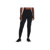 Under Armour Однотонные дышащие трикотажные спортивные брюки средней посадки женские плавки черного цвета 1375077-001